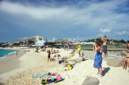 Maho Beach, Saint Martin by devinpoolman