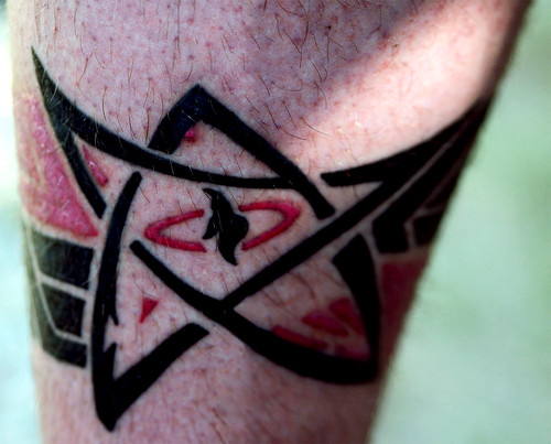Cancer Zodiac Sign Tattoos Elder Sign Tattoo, HP Lovecraft (Cthulhu Mythos)
