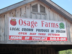 osage farms sign