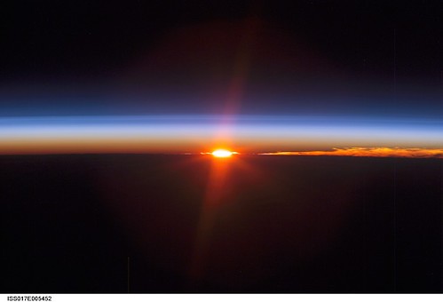 Earth's Sunset (NASA, International Space Station Science, 04/26/08)
