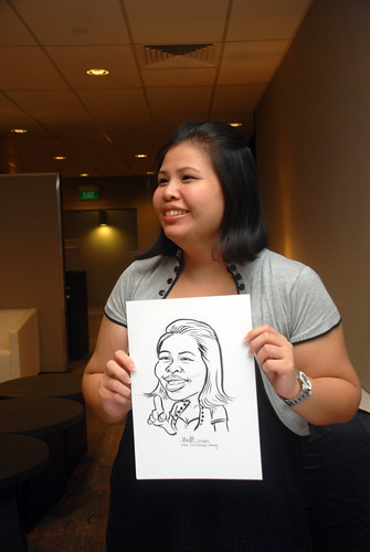 Caricature live sketching for Lonza - 4