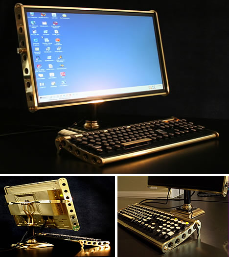 sexy monitor dan keyboard