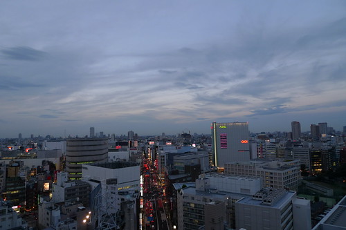 twilight in shinjuku