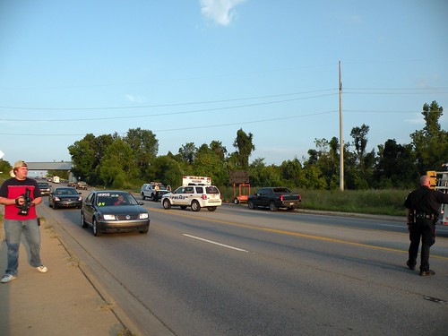 "accident on Martin Luther King Jr. Boulevard in Fayetteville AR on September 7, 2009DSCN9610