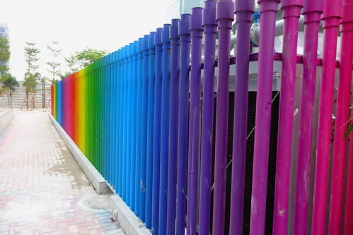 Rainbow fencing Shenzhen China