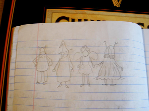 Illustration for H's Hallowe'en story