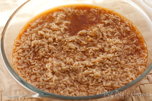 steamed glutinous rice