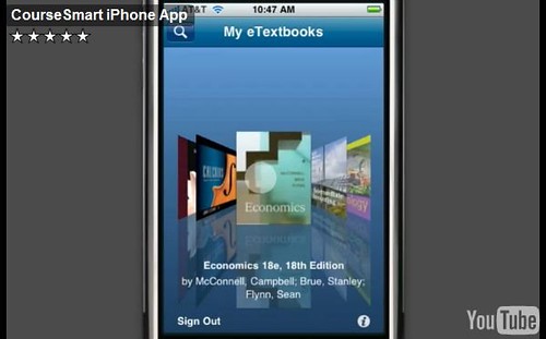 CourseSmart eTextbooks iPhone