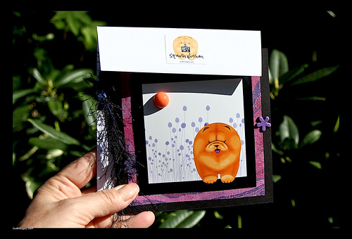 Squash Blossom framable art card and pendant set/card and envelope by you.