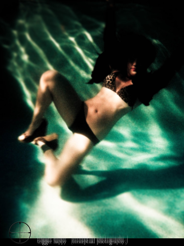 Stacy underwater