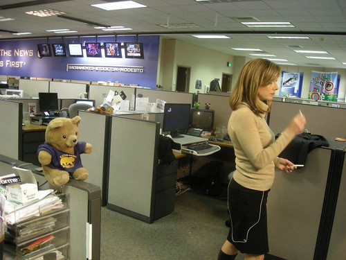 Andre in the Newsroom