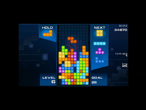 minis - Tetris - screen