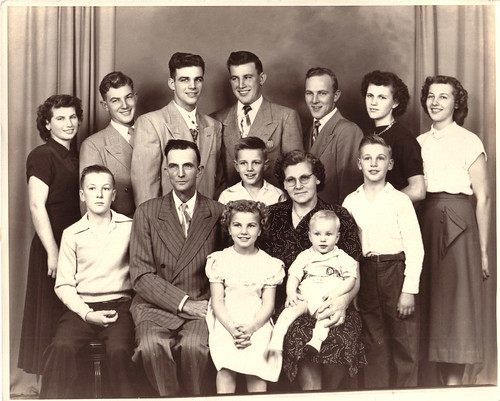 Lawrence Broersma Family 1951
