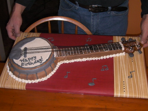 banjo cake
