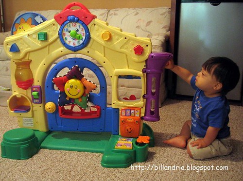 Fisher Price Learning Home indoor side
