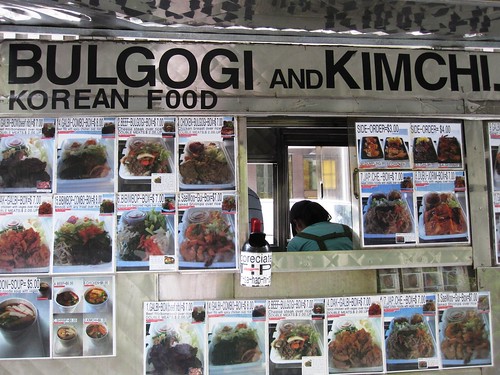 Bulgogi & Kimchi Cart Menu 2