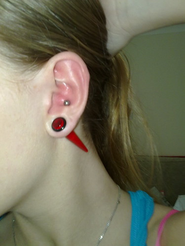 Okay I ruined my ears but the most recent 8mm stretch killed my scarred ear 