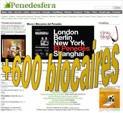 +600 blocaires a la Penedesfera