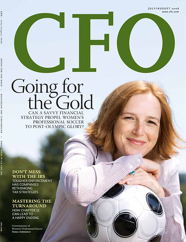 cfo of facebook. CFO magazine cover feature