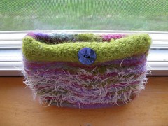 Felted clutch 1