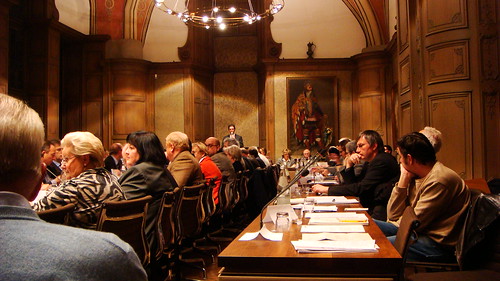 Stadtratssitzung Aachen, 18.11.2009