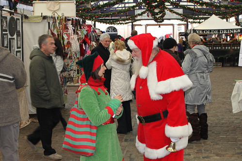 Santa in Greenwich Market