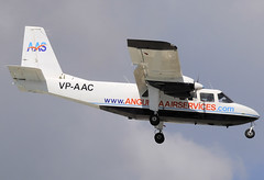 Anguilla Air Service BN-2A VP-AAC SXM 26/12/2009
