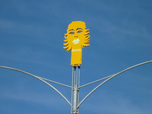 Yellow face Pole by wildwombat1