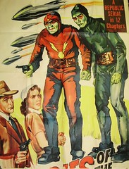 "Zombies of the Stratosphere" 3 sheet (by Joey Myers)