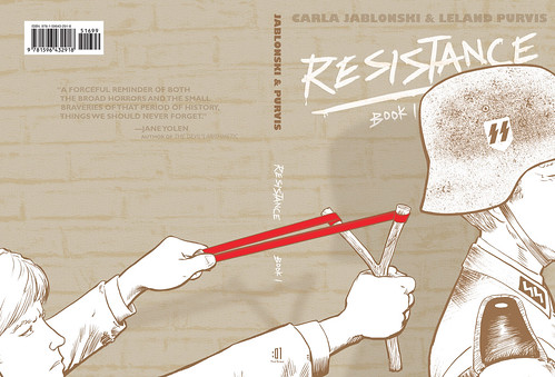 Wrap Around Cover for RESISTANCE, Book 1