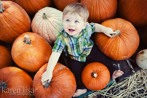 Z at the Pumpkin Patch