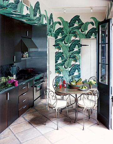 Beverly Hills wallpaper martinique kitchen
