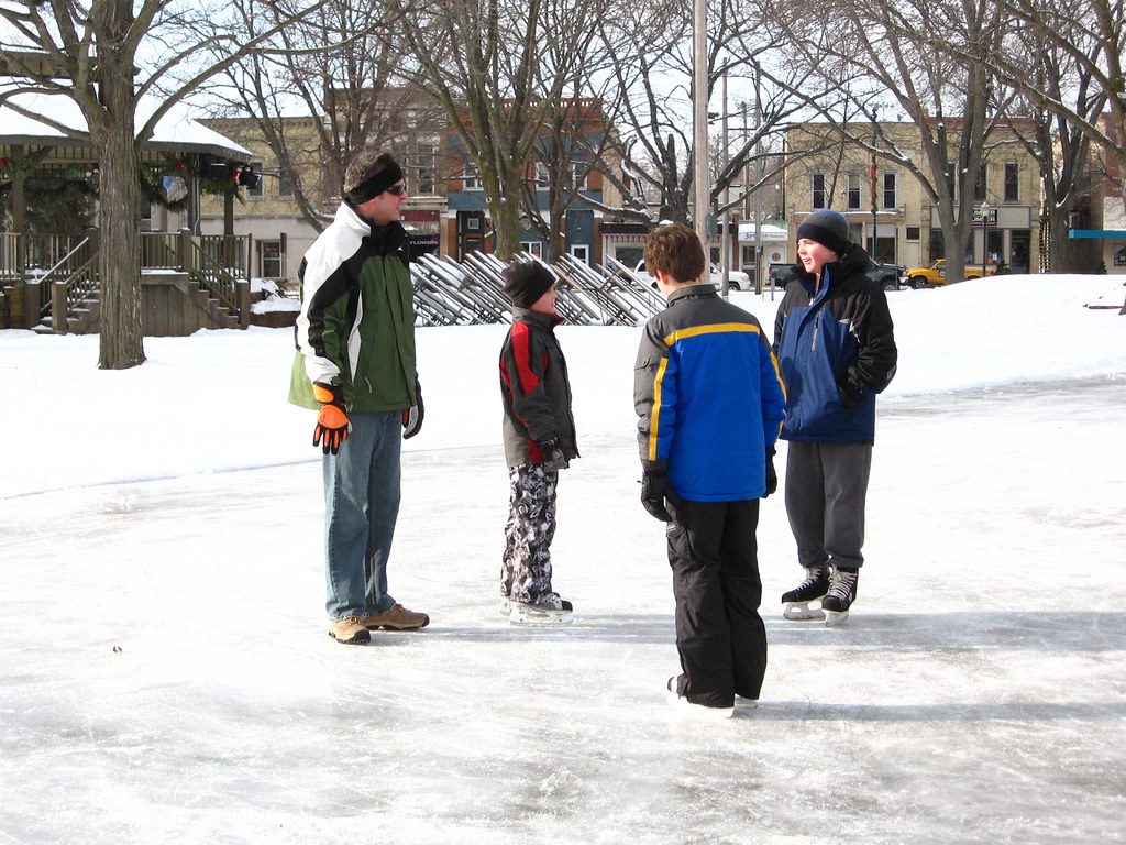 Ice Rink in Commons Park
