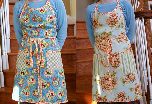 Kelly's reversible Shopgirl apron