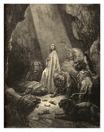 010-Daniel en la cueva de los leones-Gustave Doré