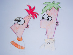 Phineas  Ferb Birthday Cake on Phineas And Ferb Sketch  Magic Mayhem  Tags  Sketch Disney Phineas