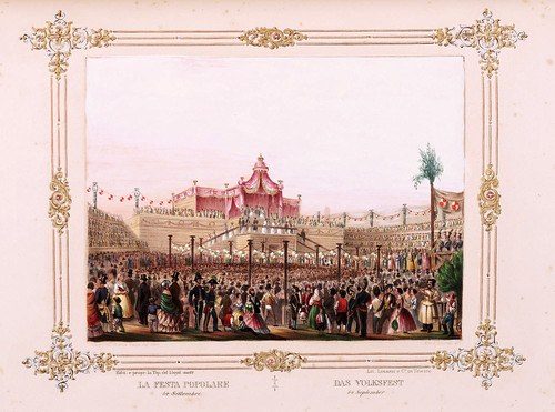 017- Fiesta popular Trieste- Ferdinando I e Maria Anna Carolina  nel litorale in settembre 1844