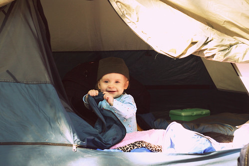 tent girl