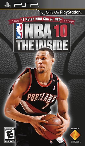 NBA10: THE INSIDE PSP cover