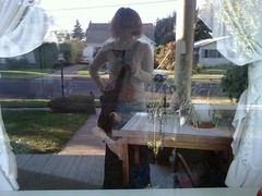 Me in the front window