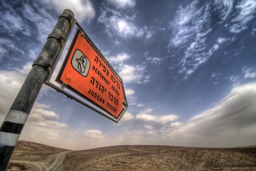 Judean Desert Sign