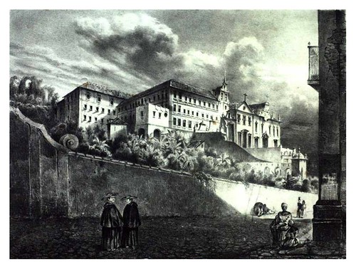 004-Convento de S. Antonio en Rio de Janeiro-Buvelot Louis-1845