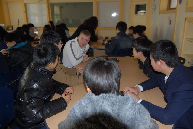 USAG-Humphreys volunteers support Cheongdam Middle School by USAG-Humphreys