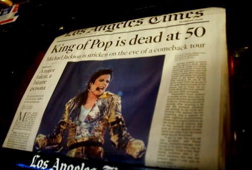 King Of Pop is dead at 50 - Michael Jackson 