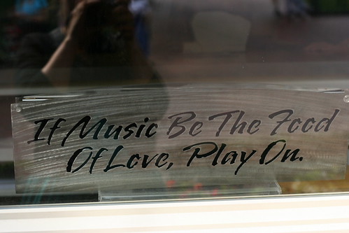 If Music Be The Food of Love...