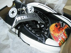 metallica converse shoes