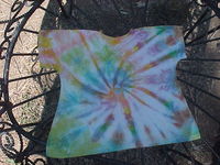 14-16 inch Tie dye Doll Nightie (Or t-shirt dress)