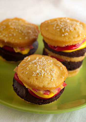 Cheeseburger Cupcakes