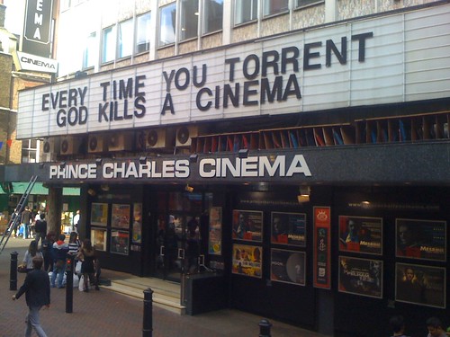 Every Time You Torrent, God Kills A Cinema