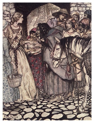 015-La señora gitana-Some British ballads 1919- illustrations Rackham Arthur